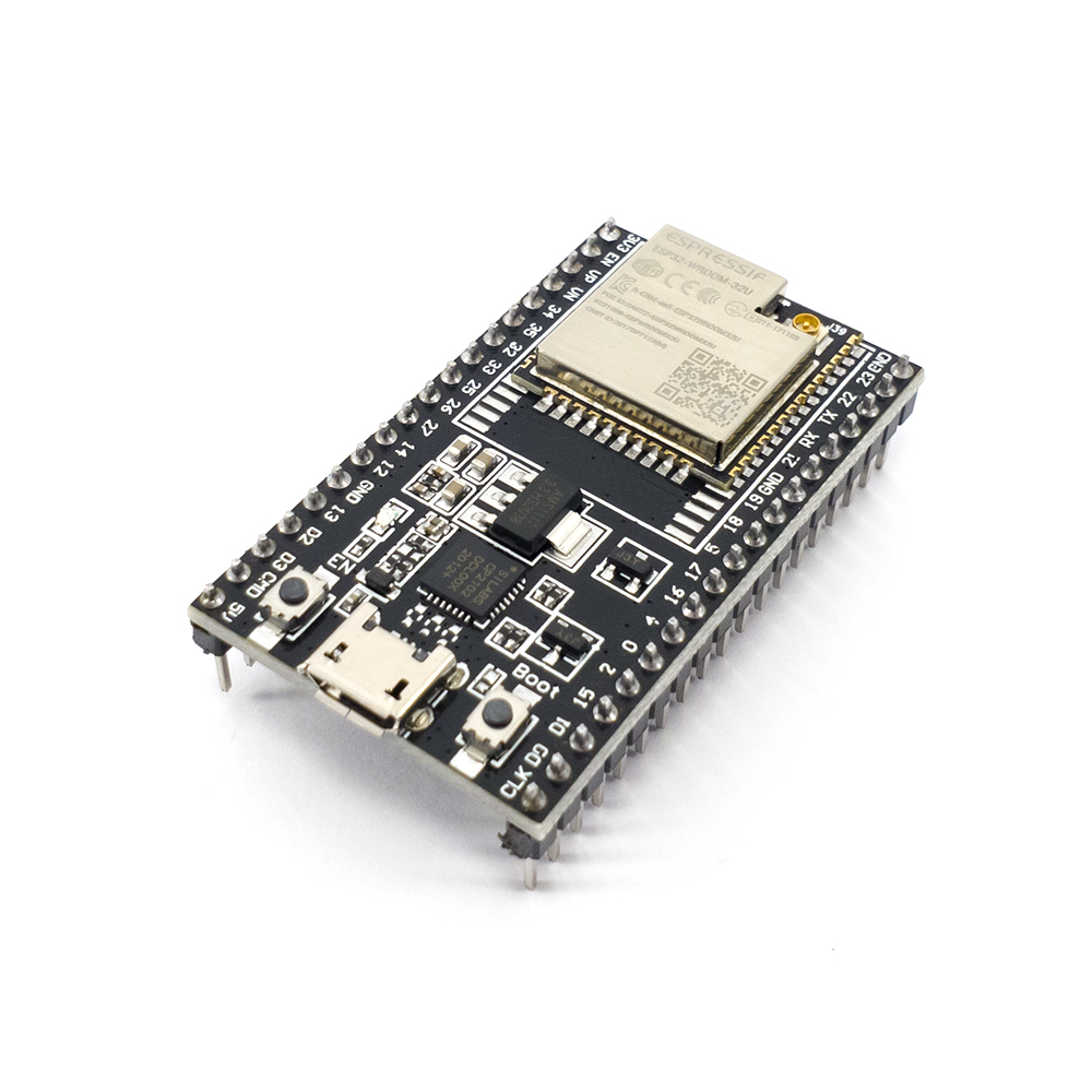 ESP32-WROOM-32U Dev Board • Make Electronics